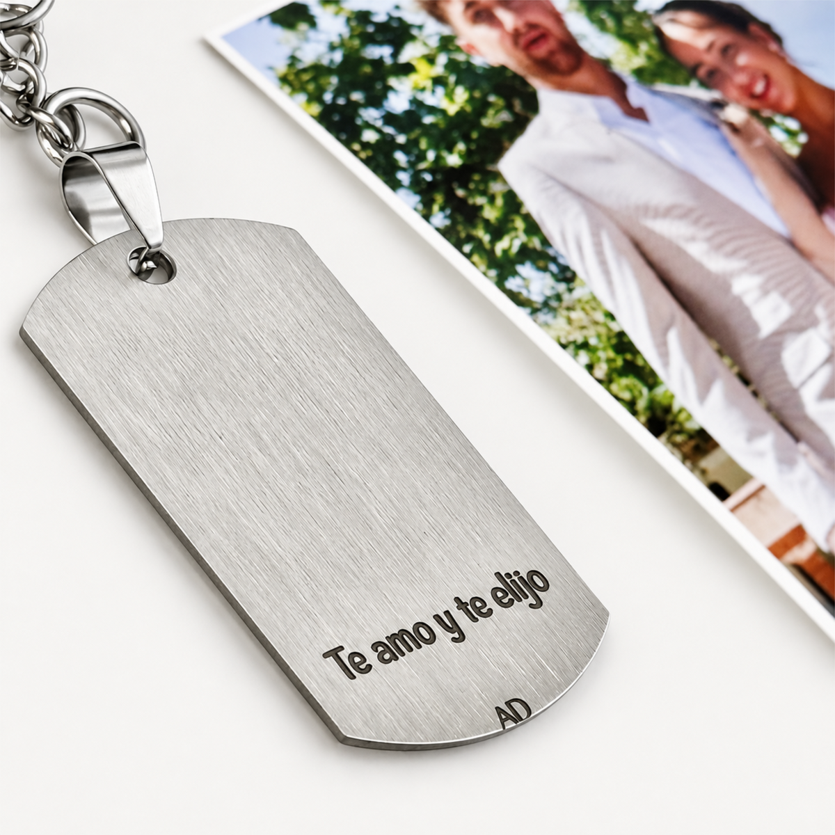 Military style keychain