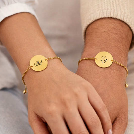 Atelier Dali pack dos pulseras gemelas amor y amistad