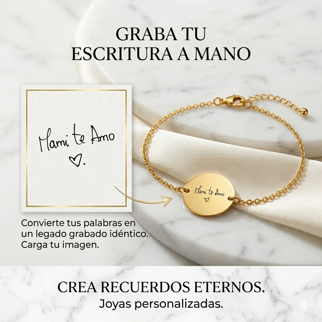 Pulsera con dije redondo retrato personas
