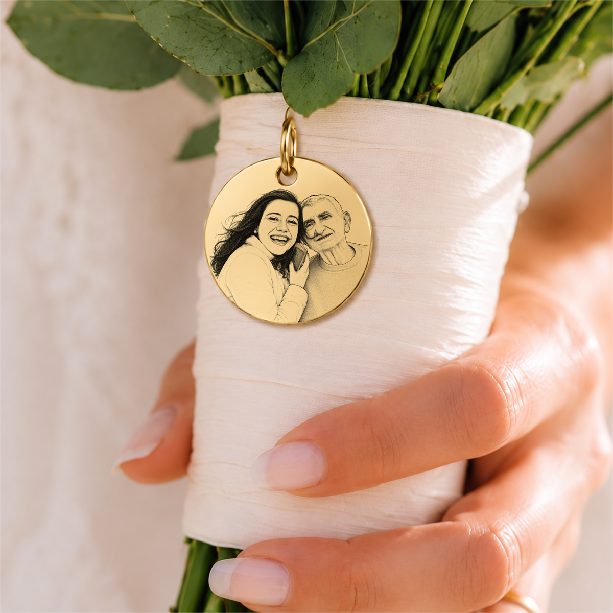 Medalla para Ramo de Novia