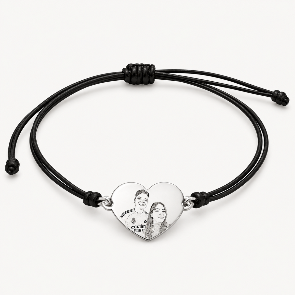 Bracelet with heart charm