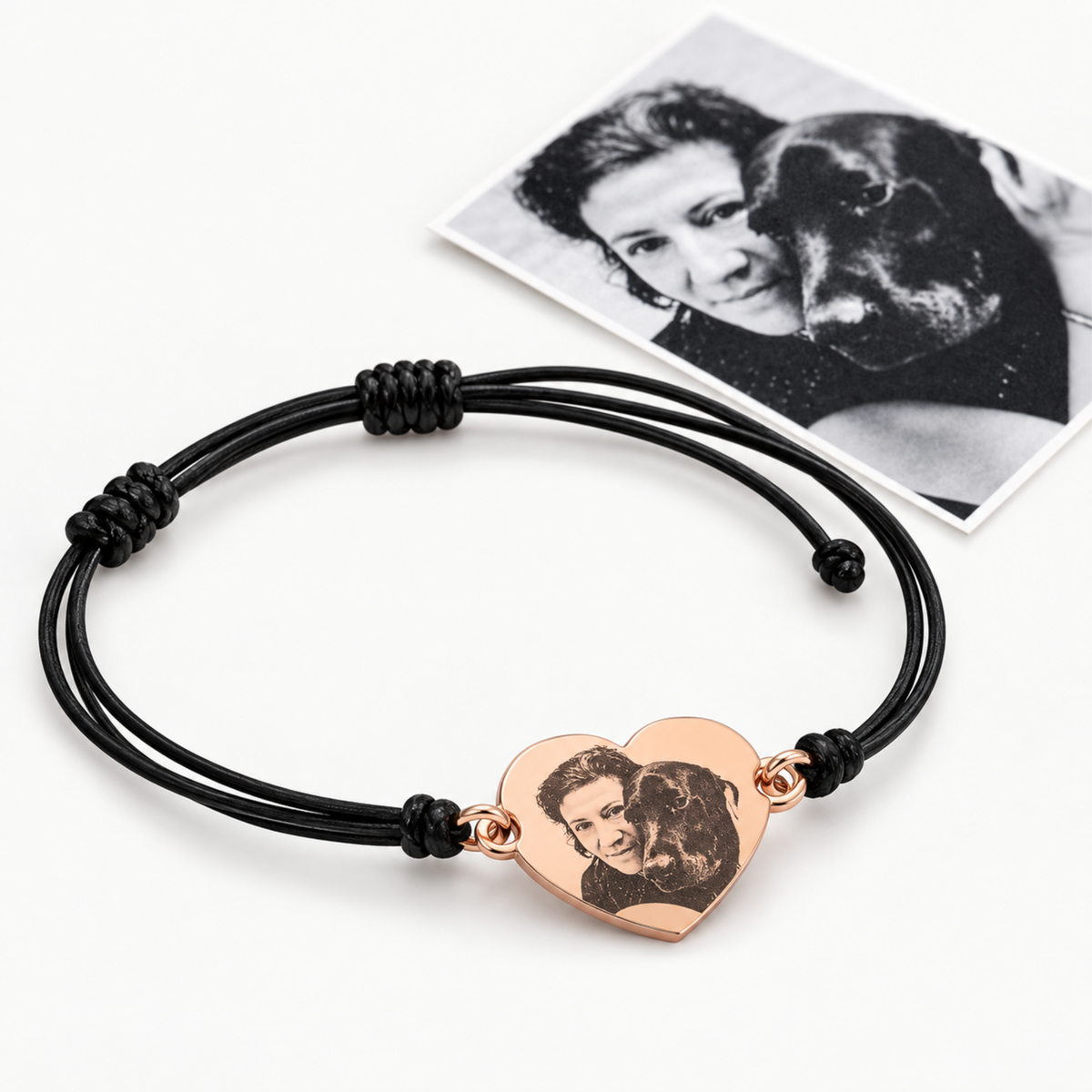 Bracelet with heart charm